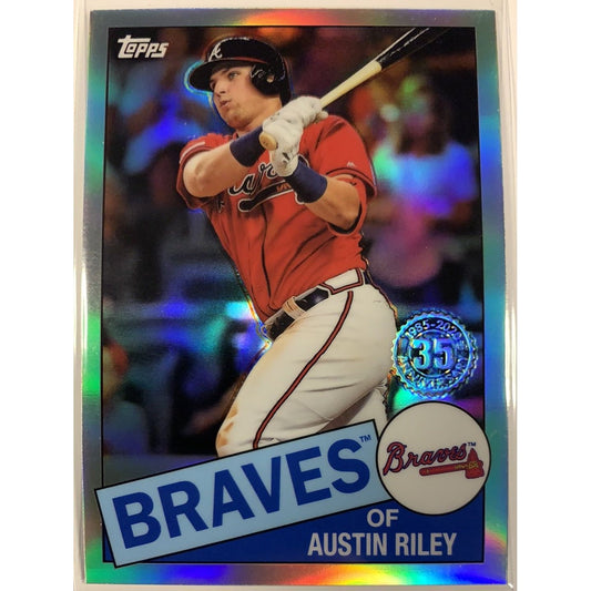  2020 Topps 35th Austin Riley Chrome Refractor  Local Legends Cards & Collectibles