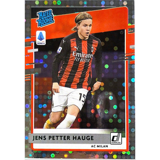 2020-21 Donruss Optic Jens Petter Hauge Silver Circles Rated Rookie