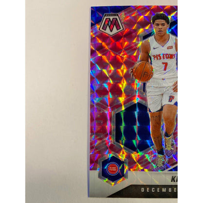 2020-21 Mosaic Killian Hayes NBA Debut Pink Mosaic Prizm