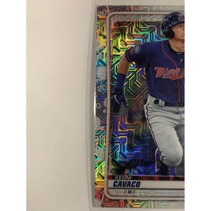  2020 Bowman Chrome Keoni Cavaco Mojo Refractor  Local Legends Cards & Collectibles