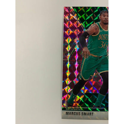 2019-20 Mosaic Marcus Smart Pink Mosaic Prizm