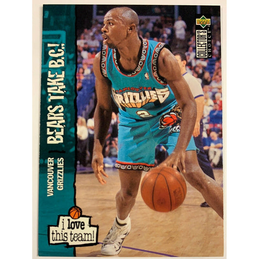 1995-96 Upper Deck Bears Take BC Greg Anthony-Local Legends Cards & Collectibles