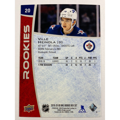 2019-20 Box Set Ville Heinola RC