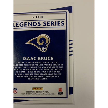  2020 Donruss Isaac Bruce Legends Series  Local Legends Cards & Collectibles