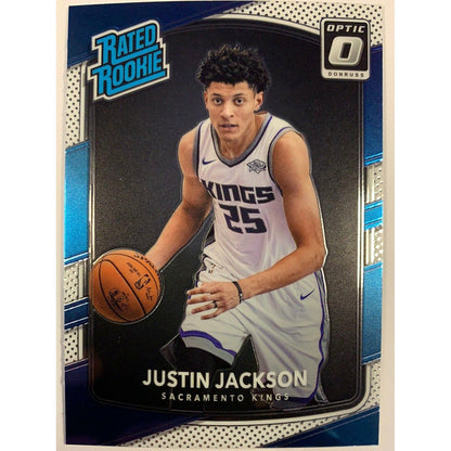  2017-18 Donruss Optic Justin Jackson Rated Rookie  Local Legends Cards & Collectibles