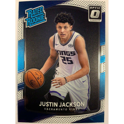  2017-18 Donruss Optic Justin Jackson Rated Rookie  Local Legends Cards & Collectibles