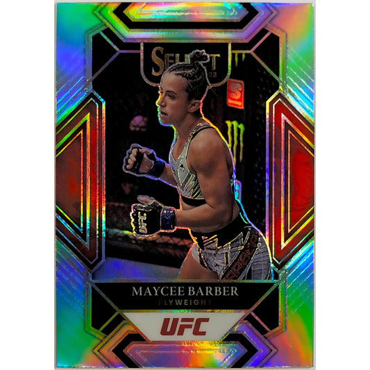 2022 Select Maycee Barber Mezzanine Level Silver Holo Prizm