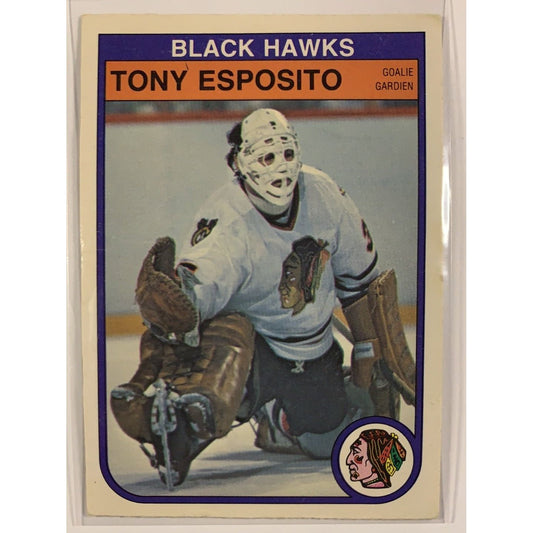  1982-83 O-Pee-Chee Tony Esposito Base #64  Local Legends Cards & Collectibles