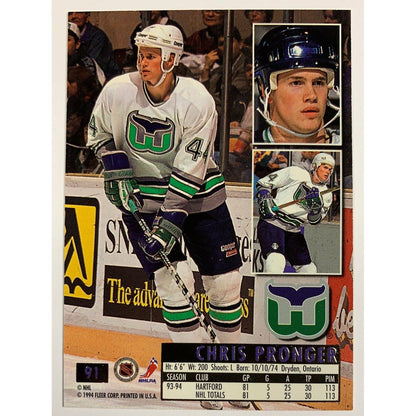 1994-95 Fleer Ultra Chris Pronger