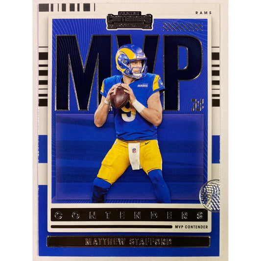 2021 Contenders Matthew Stafford MVP Contender