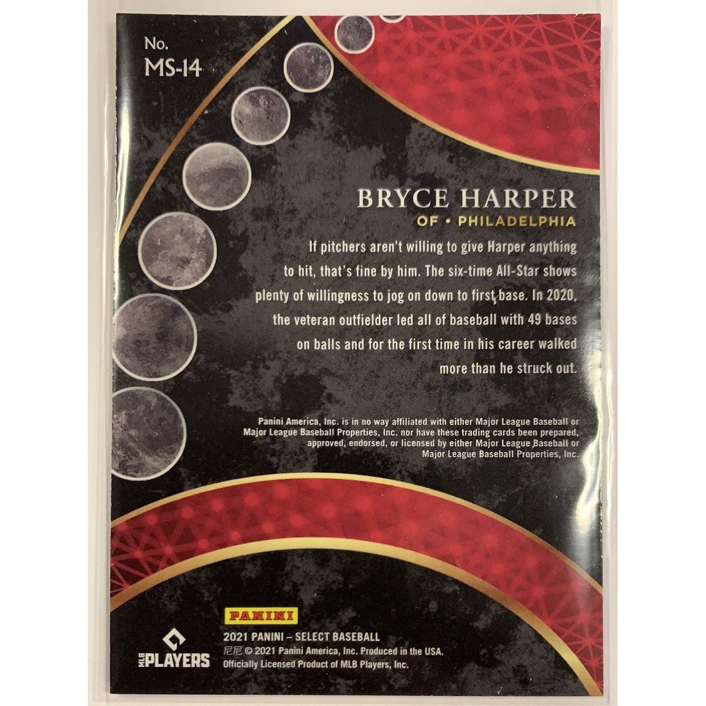  2021 Panini Select Bryce Harper Moonshots  Local Legends Cards & Collectibles
