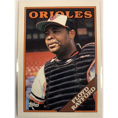  1988 Topps Floyd Rayford #296  Local Legends Cards & Collectibles