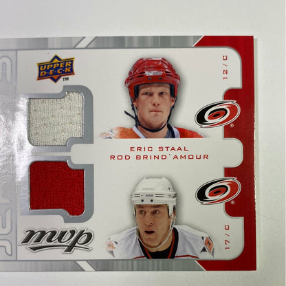 2008-09 MVP 2 on 2 Jerseys Cole & Brind’amour Vs St Louis & Lecavalier