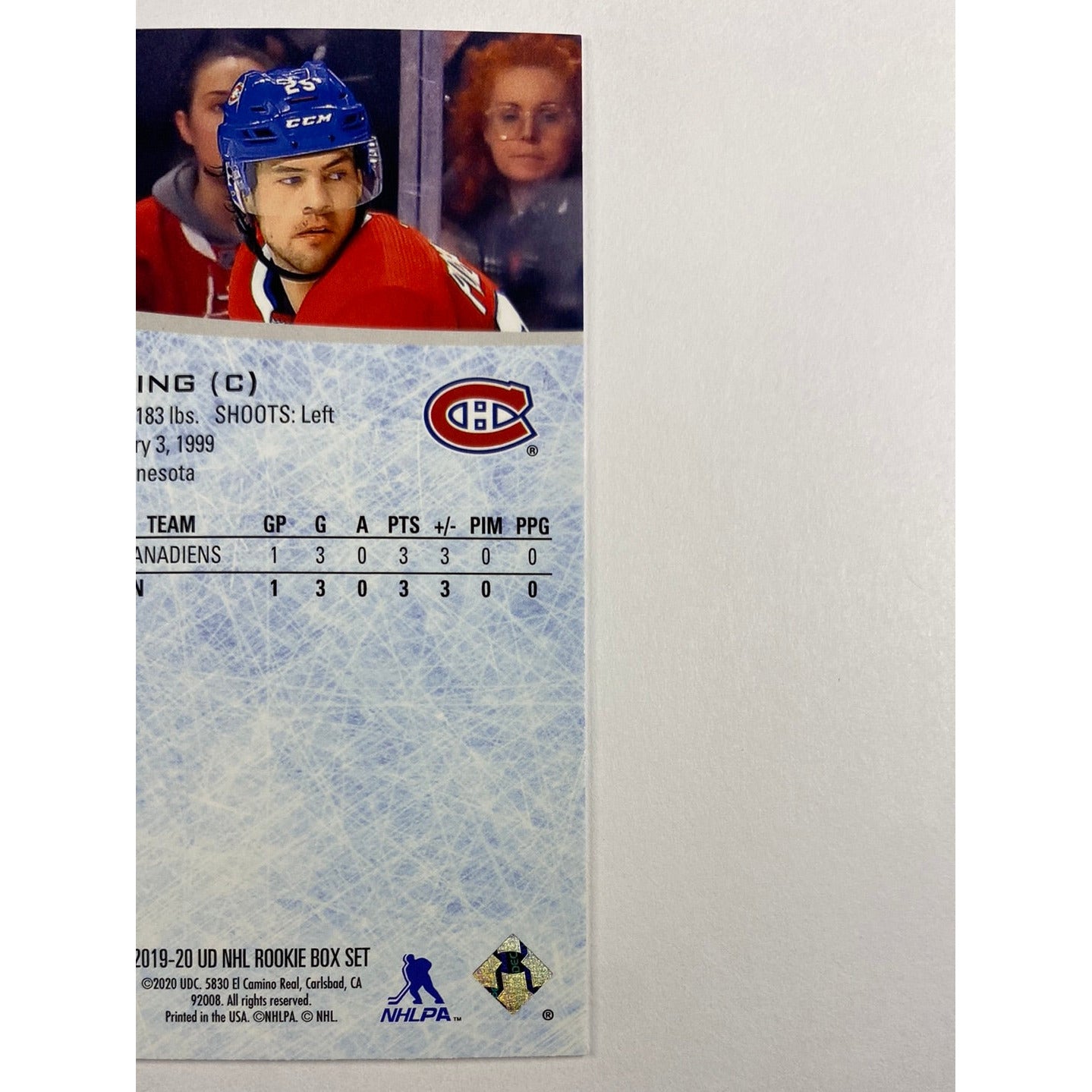 2019-20 Box Set Ryan Poeling RC