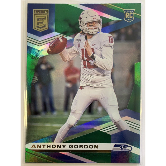  2020 Donruss Elite Anthony Gordon RC Green Foil  Local Legends Cards & Collectibles