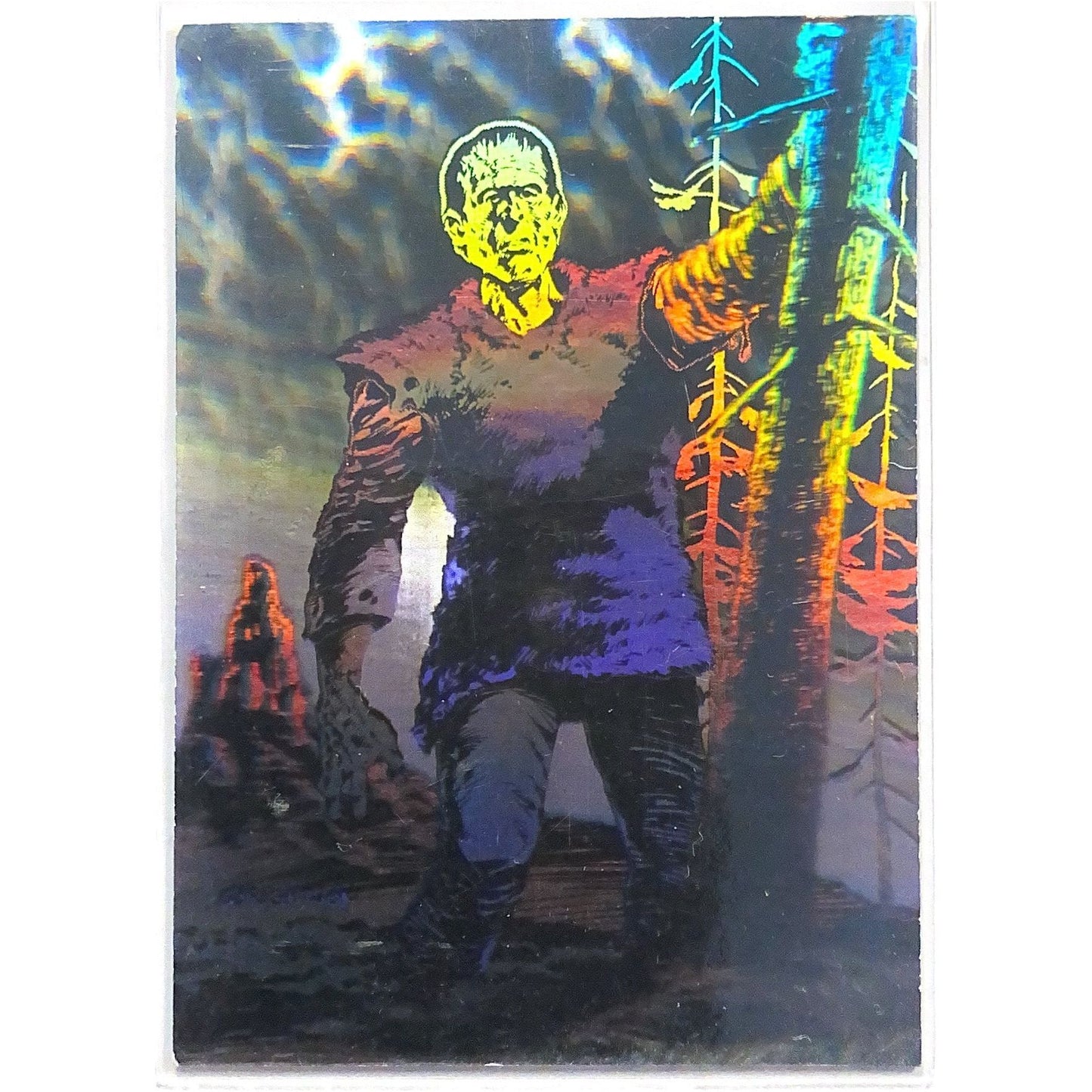  1993 FPG Bernie Wrightson “Master of the Macabre” Frankenstein Promo Hologram Card  Local Legends Cards & Collectibles