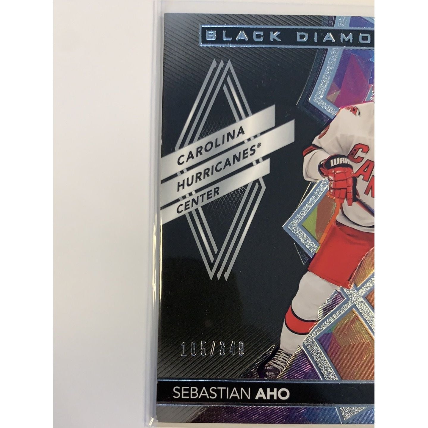  2020-21 Black Diamond Sebastian Aho /349  Local Legends Cards & Collectibles