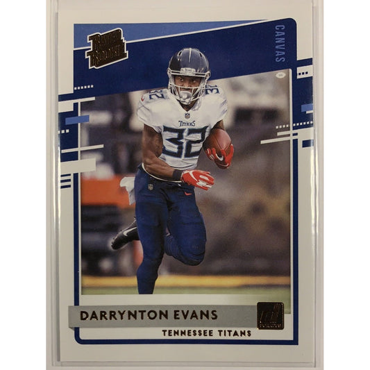  2020 Donruss Darrynton Evans Canvas Rated Rookie  Local Legends Cards & Collectibles