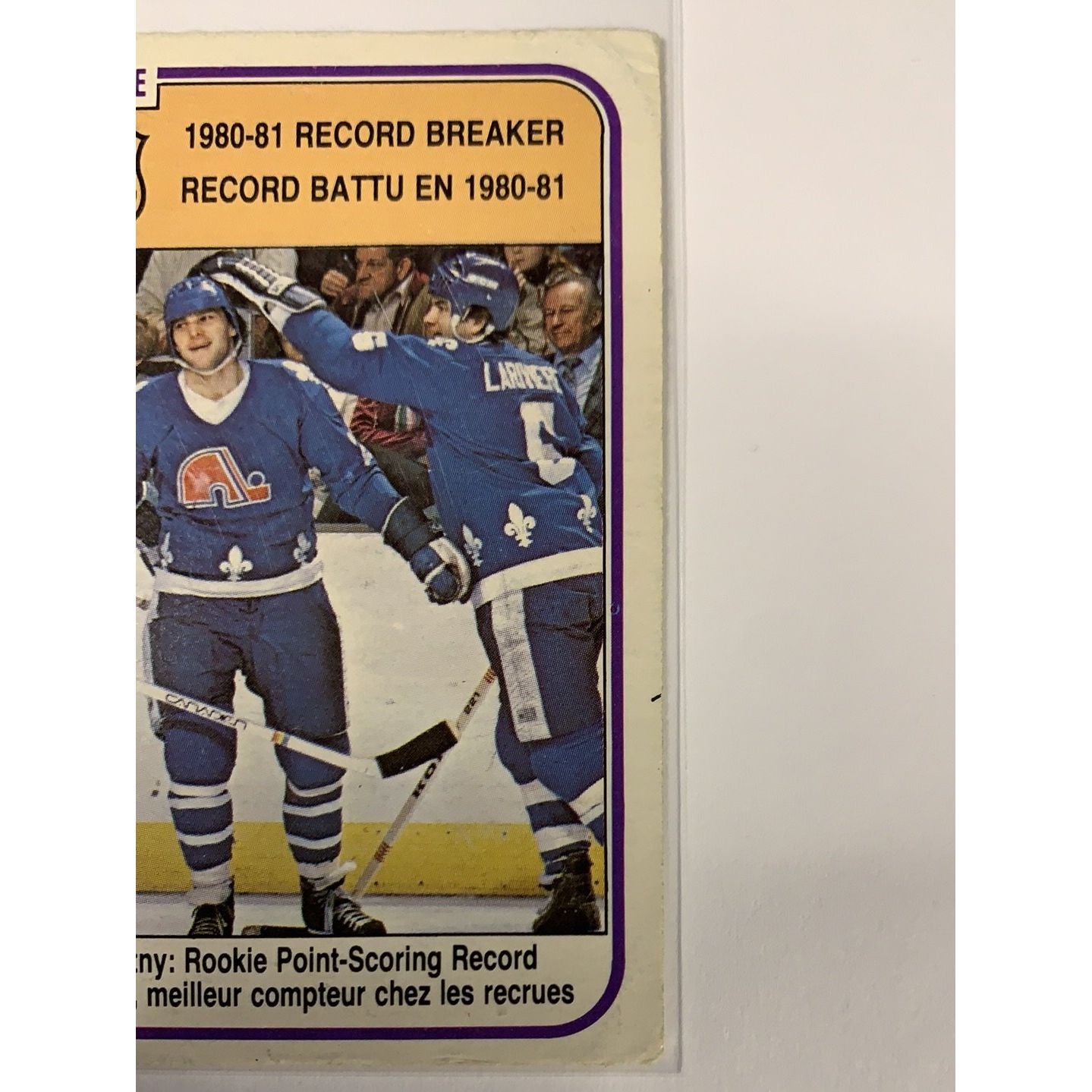  1981-82 O-Pee-Chee Peter Stastny Record Breakers  Local Legends Cards & Collectibles