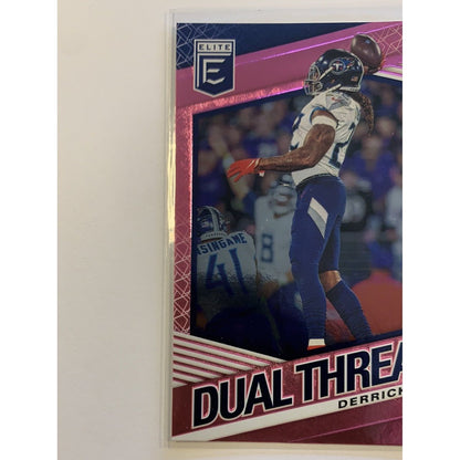  2020 Donruss Elite Derrick Henry Dual Threats Pink Parallel  Local Legends Cards & Collectibles