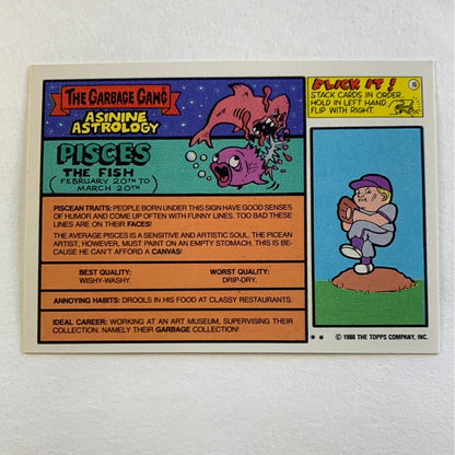1988 Topps Garbage Pail Kids Dog Bites Boyd Die Cut | Local Legends Cards & Collectibles