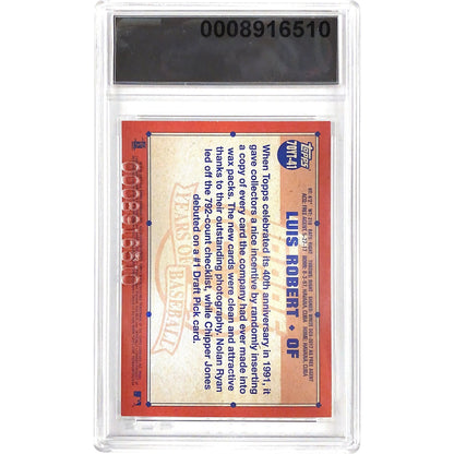 2021 Topps Luis Robert 70th Anniversary ECG 9.5