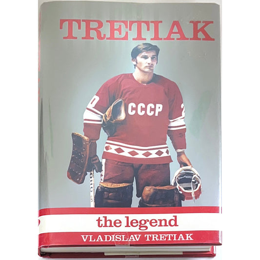 Vladislav Tretiak TRETIAK: The Legend Signed KSA Certified COA