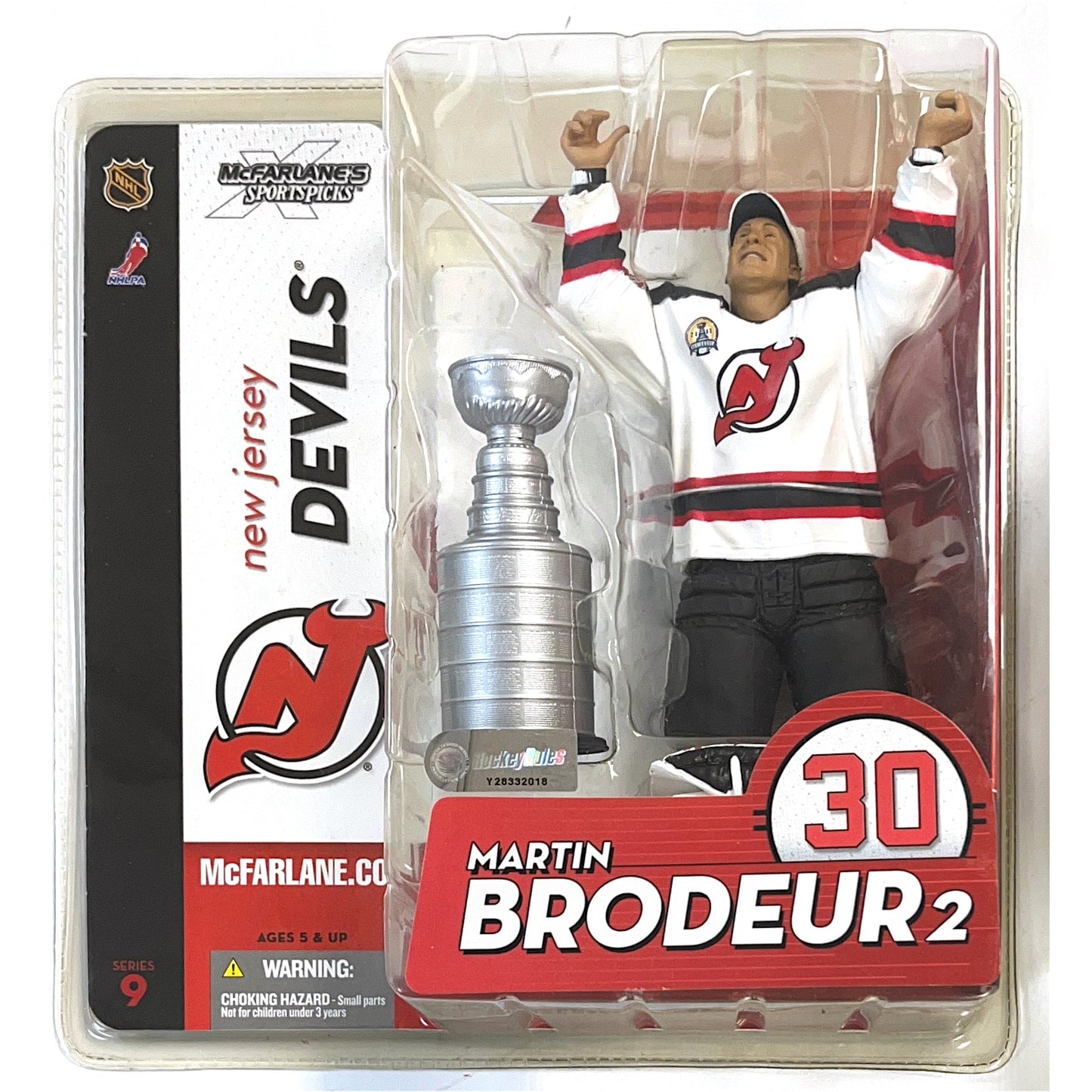 2004 McFarlane Sportspicks Martin Brodeur Stanley Cup Champion Limited Figure