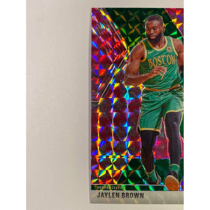 2019-20 Mosaic Jaylen Brown Pink Mosaic
