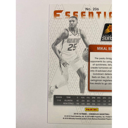  2018-19 Chronicles Essentials Mikal Bridges Pink Parallel RC  Local Legends Cards & Collectibles