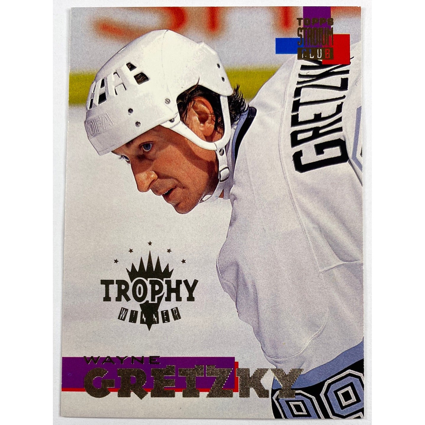 1994-95 Topps Stadium Club Wayne Gretzky Trophy Winner