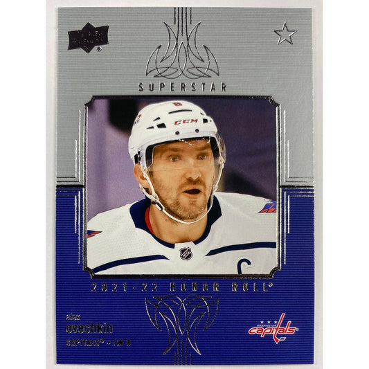 2021-22 Upper Deck Series 1 Alex Ovechkin Honor Roll