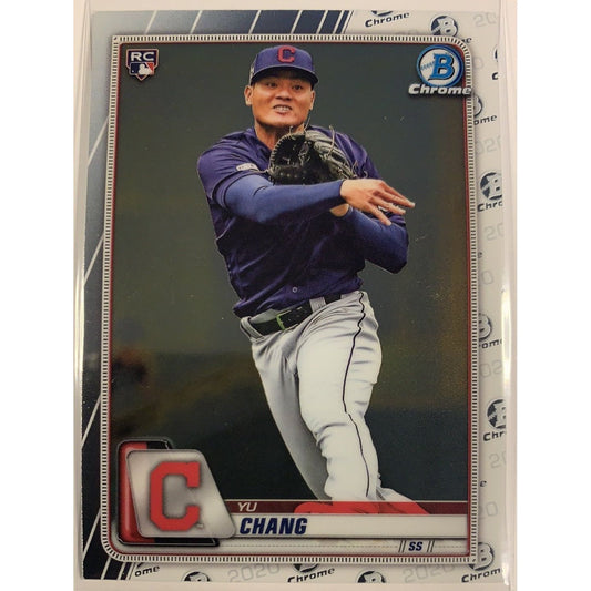  2020 Bowman Chrome Yu Chang RC  Local Legends Cards & Collectibles
