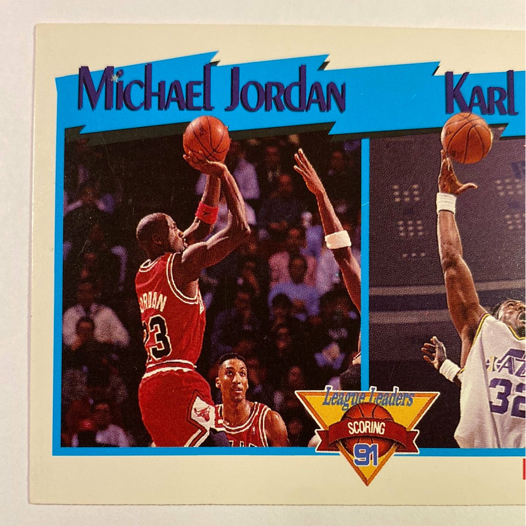  1991-92 Hoops Scoring Leaders Malone / Jordan  Local Legends Cards & Collectibles