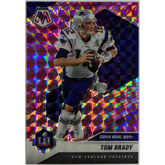 2021 Mosaic Tom Brady Super Bowl MVP’s Pink Camo Mosaic Prizm