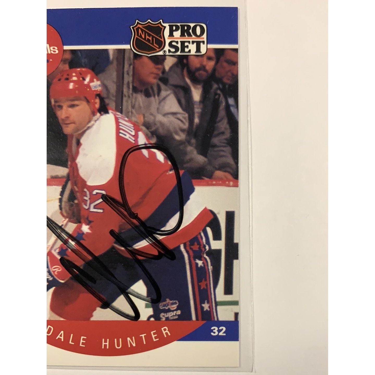  1990 Pro Set Dale Hunter In Person Auto  Local Legends Cards & Collectibles