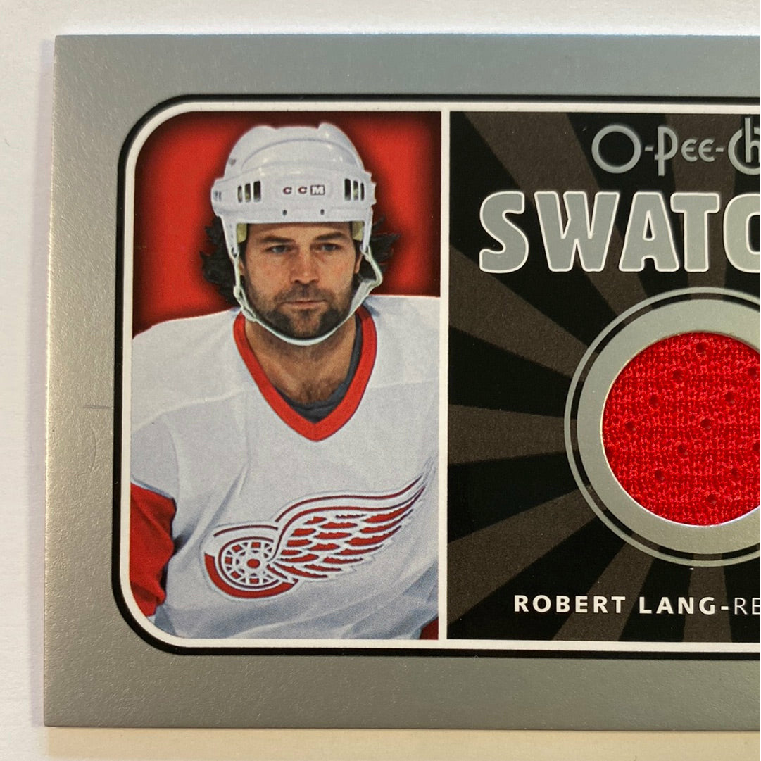 2006-07 O-Pee-Chee Robert Lang OPC Swatches