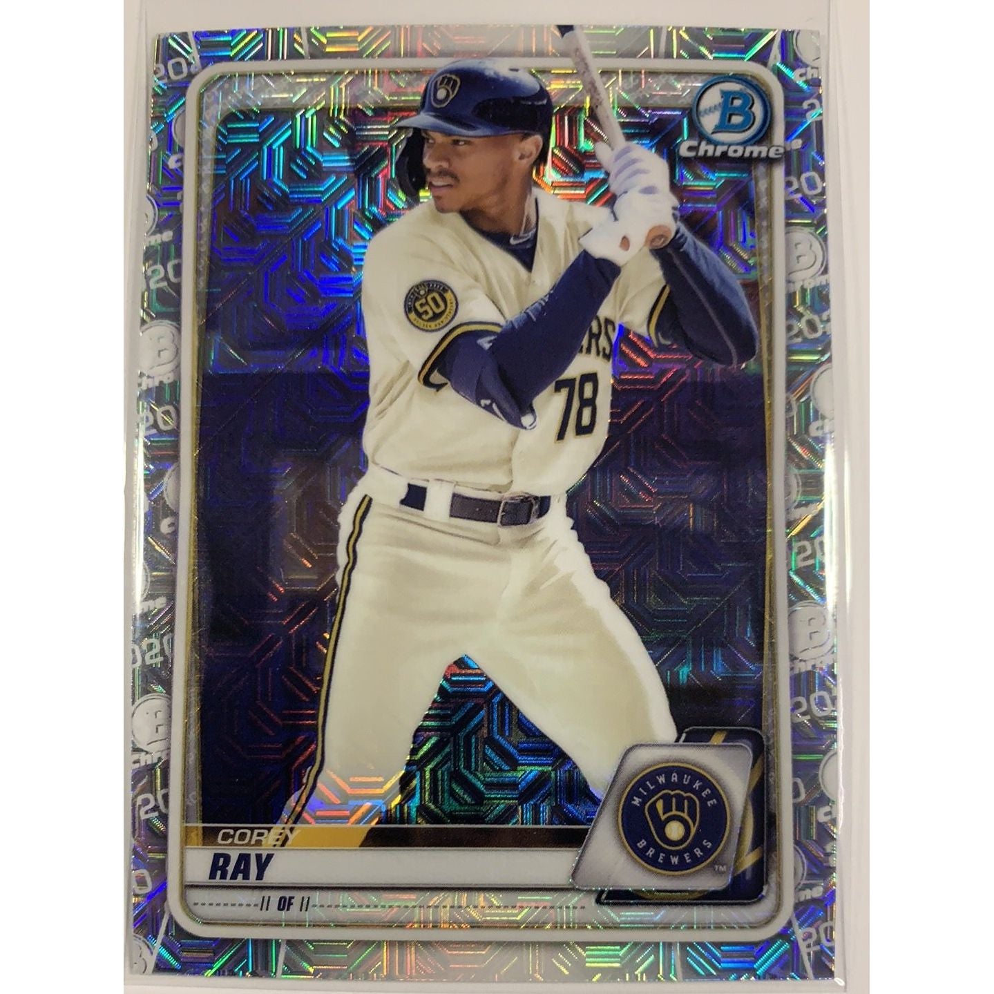  2020 Bowman Chrome Corey Ray Mojo Refractor  Local Legends Cards & Collectibles