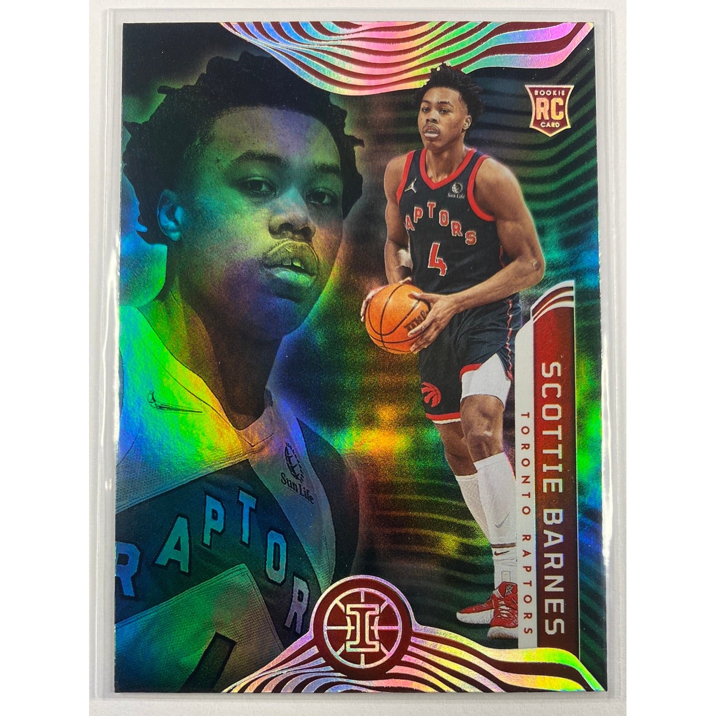 2021-22 Illusions Scottie Barnes Emerald RC