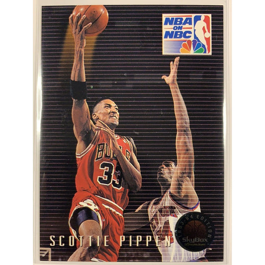  1993-94 Skybox Premium Scottie Pippen 1993 NBA on NBC Playoff Performance  Local Legends Cards & Collectibles