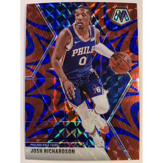  2019-20 Mosaic Josh Richardson Blue Reactive Prizm  Local Legends Cards & Collectibles