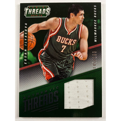 2014-15 Threads Ersan Ilyasova Authentic Threads /199