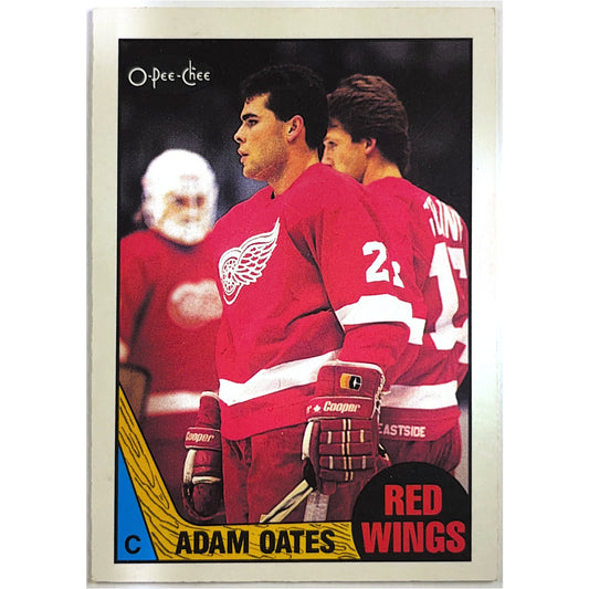 1987-88 O-Pee-Chee Adam Oates RC