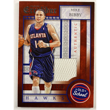 2015-16 Excalibur Mike Bibby Old School Authentic Patch /99