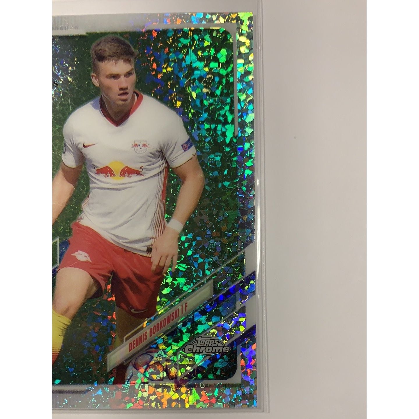  2021 Topps Chrome UEFA Dennis Borkowski RC Speckle Refractor  Local Legends Cards & Collectibles