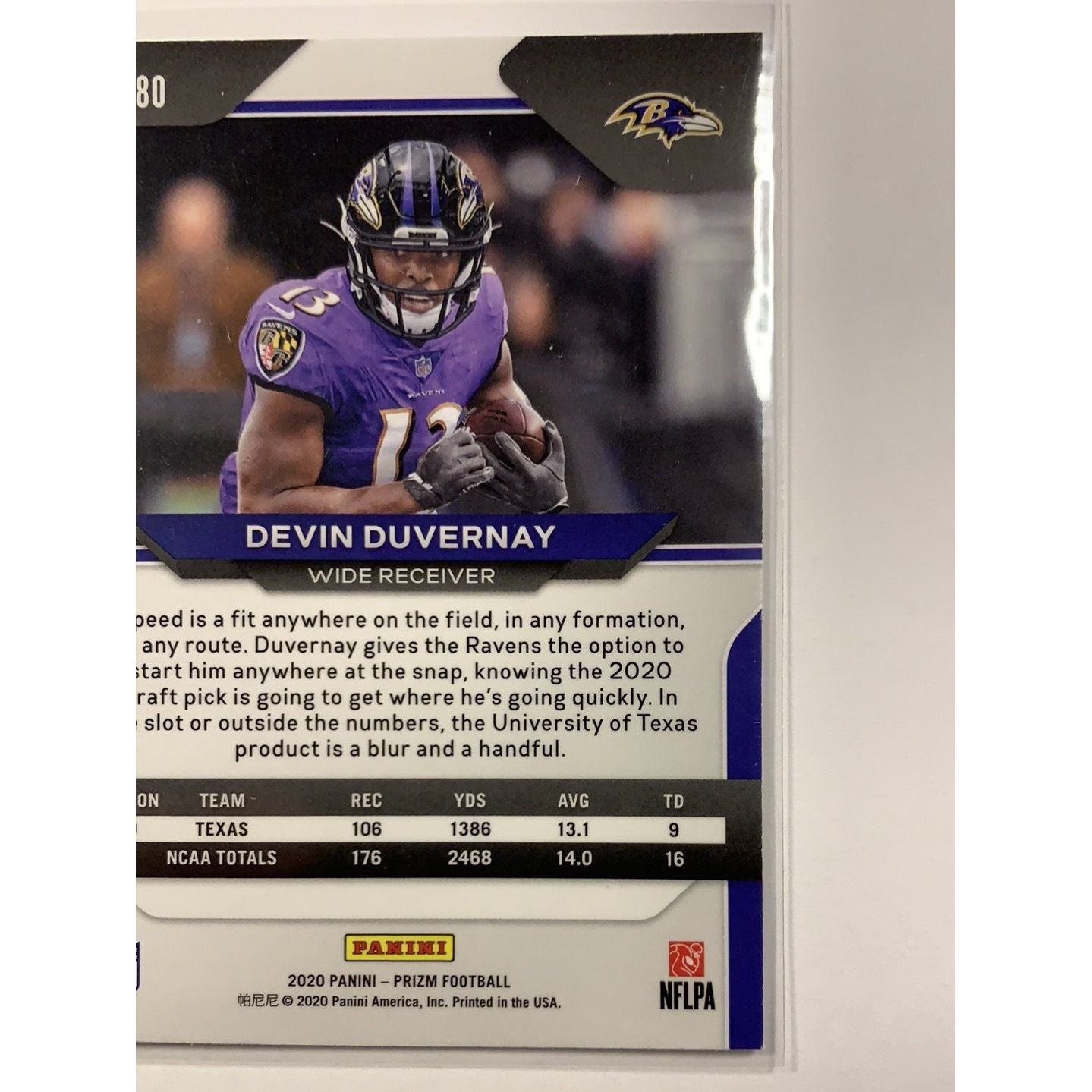  2020 Panini Prizm Devin Duvernay RC  Local Legends Cards & Collectibles
