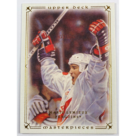 2008-09 Upper Deck Masterpiece Mario Lemieux Canvas