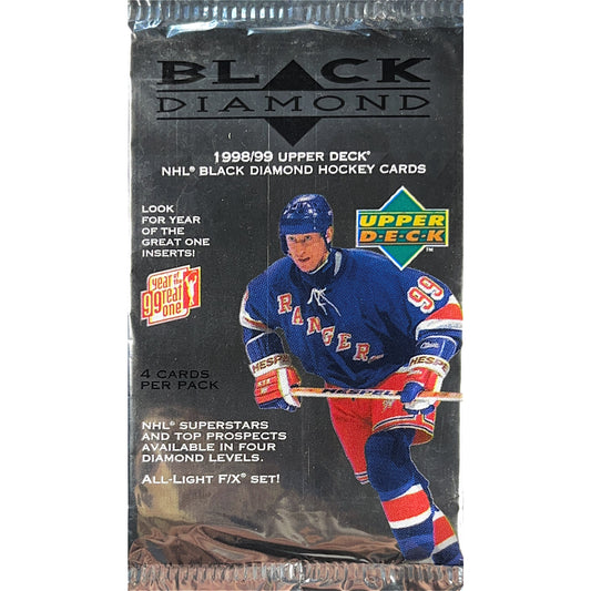 1998-99 Upper Deck Black Diamond NHL Hockey Hobby Pack