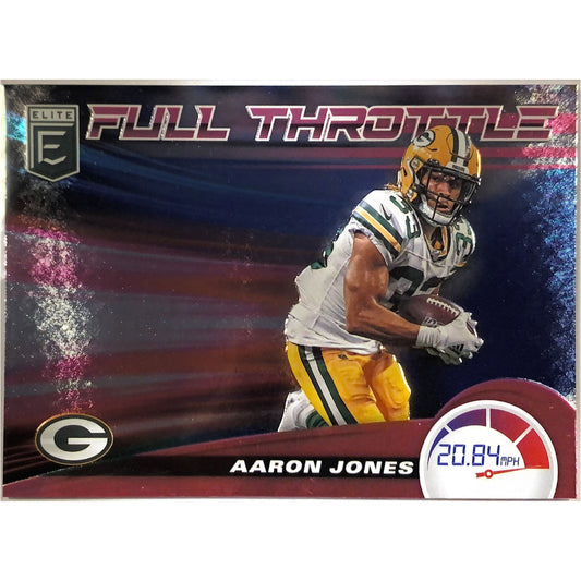  2020 Donruss Elite Aaron Jones Full Throttle Pink Parallel  Local Legends Cards & Collectibles