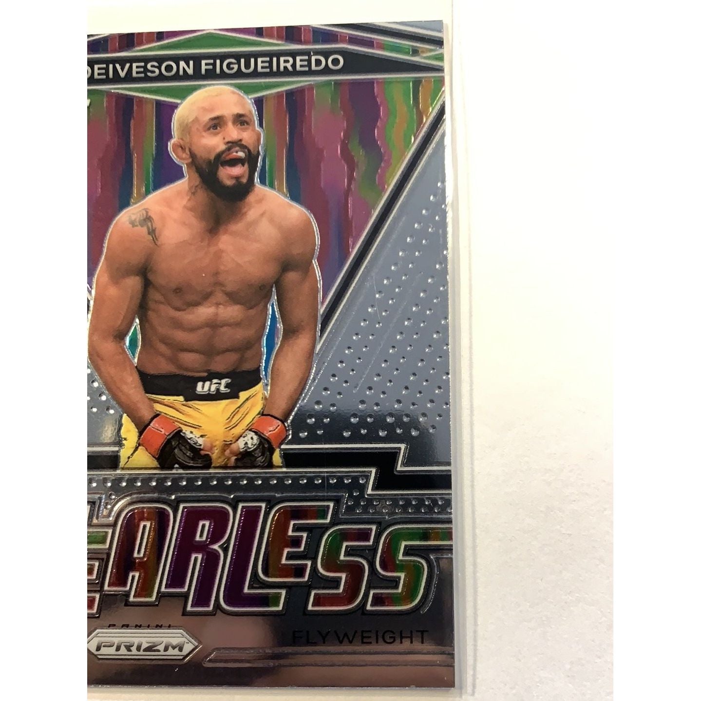  2021 Panini Prizm Deiveson Figueiredo Fearless Insert  Local Legends Cards & Collectibles